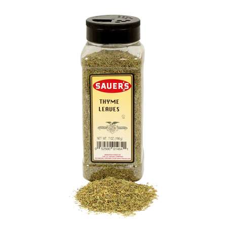 Sauer Sauer Thyme Leaves 7 oz., PK6 01484